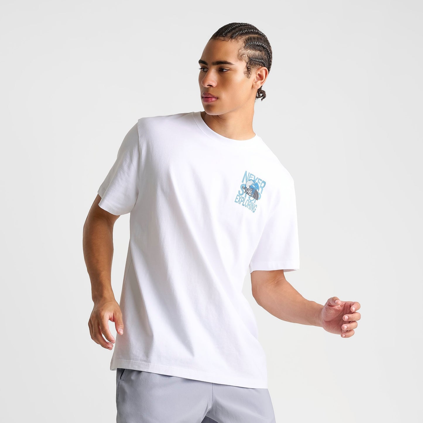 Men's The North Face Globe Relaxed T-Shirt - TNF White