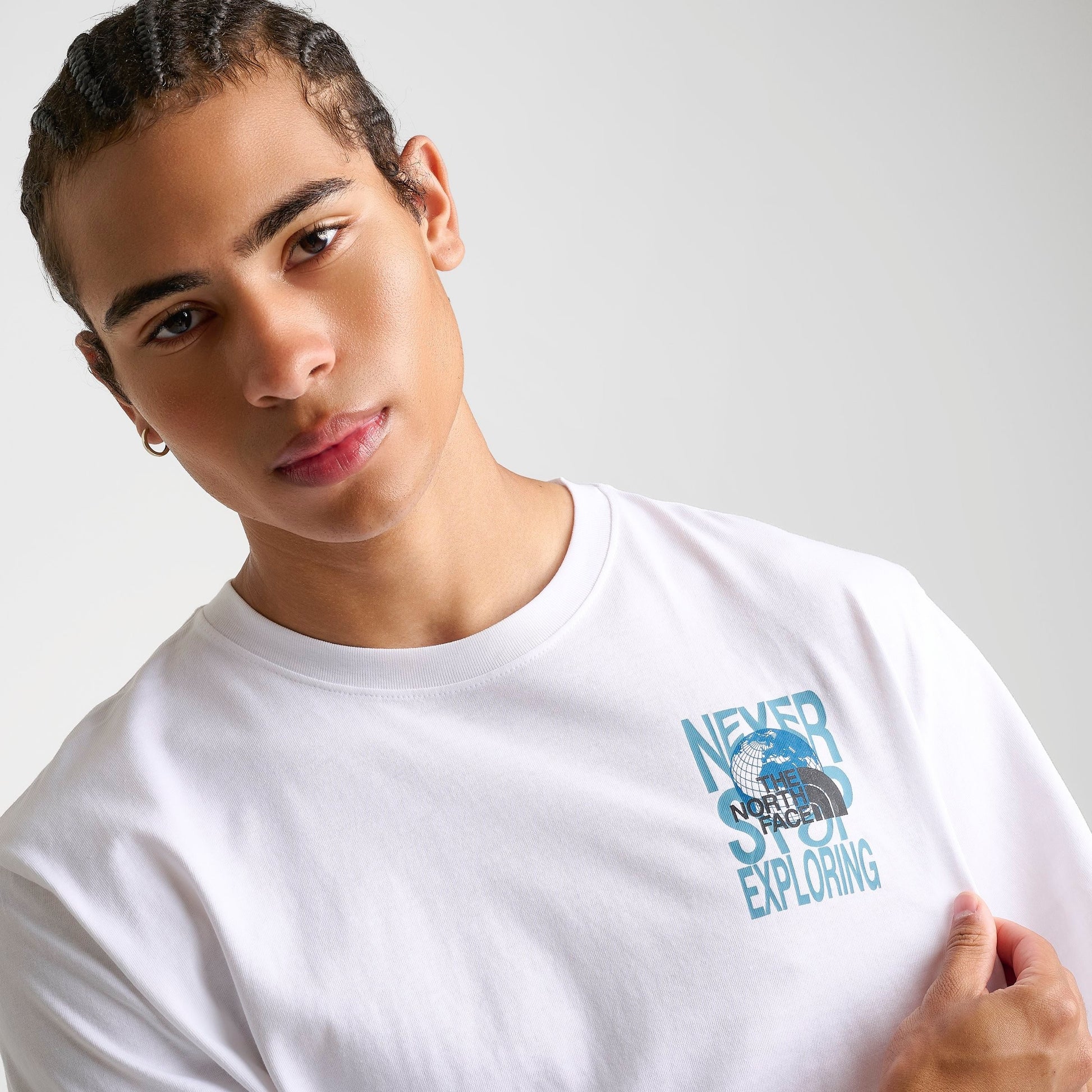 Men's The North Face Globe Relaxed T-Shirt - TNF White