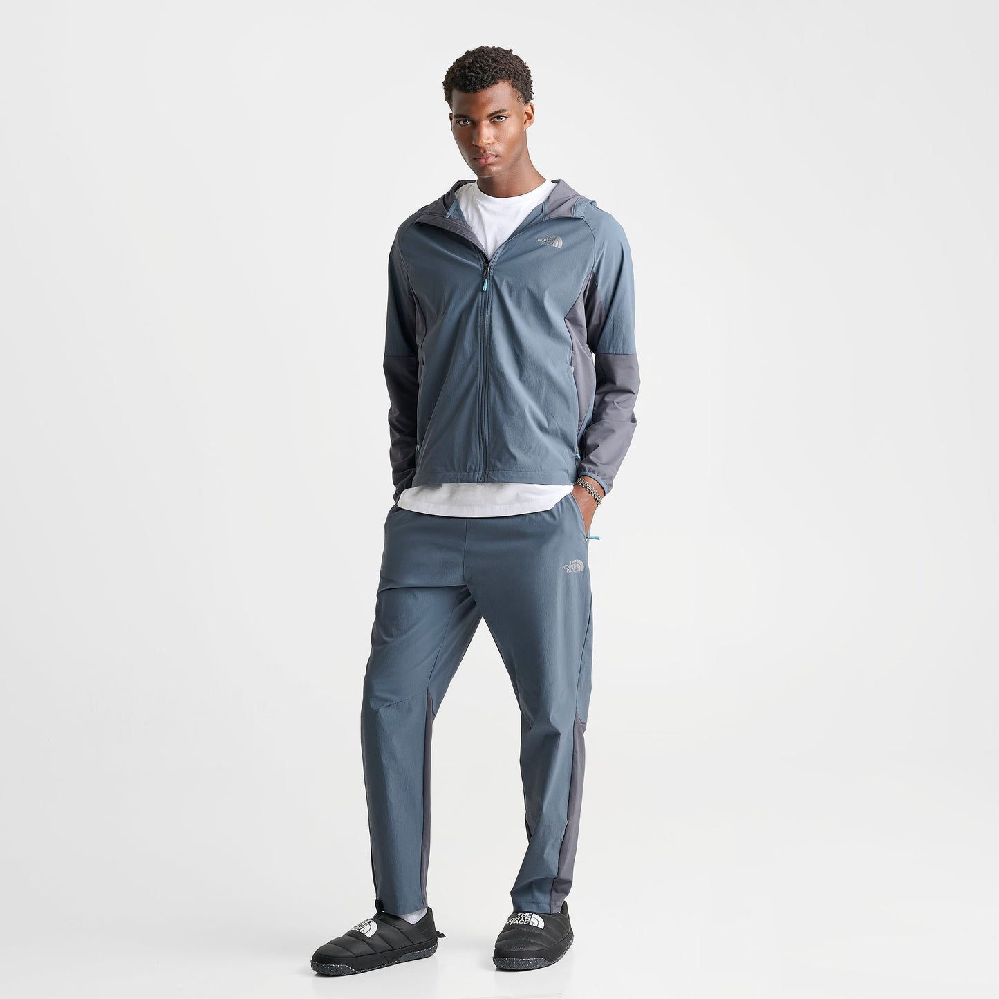Men's The North Face Performance Woven Track Pants - Granite Grey