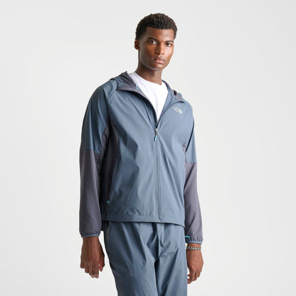 Men's The North Face Performance Woven Hooded Jacket - Granite Grey