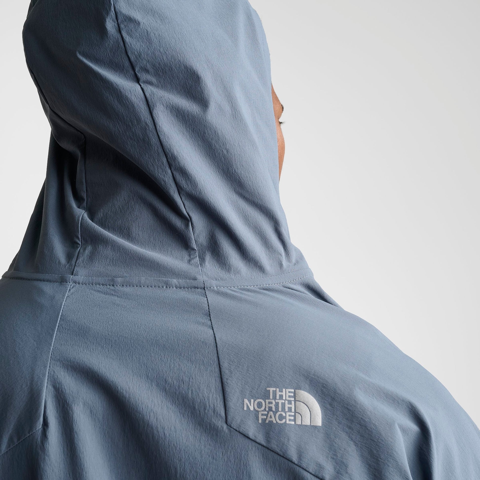 Men's The North Face Performance Woven Hooded Jacket - Granite Grey
