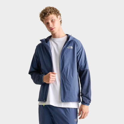 Men's The North Face Performance Woven Hooded Jacket - Shady Blue
