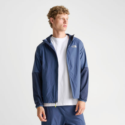 Men's The North Face Performance Woven Hooded Jacket - Shady Blue