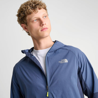 Men's The North Face Performance Woven Hooded Jacket - Shady Blue