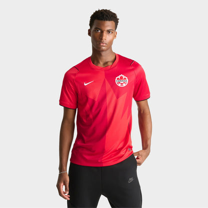 Men's Nike Canada 2026 Stadium Home Dri-FIT Replica Soccer Jersey - Red