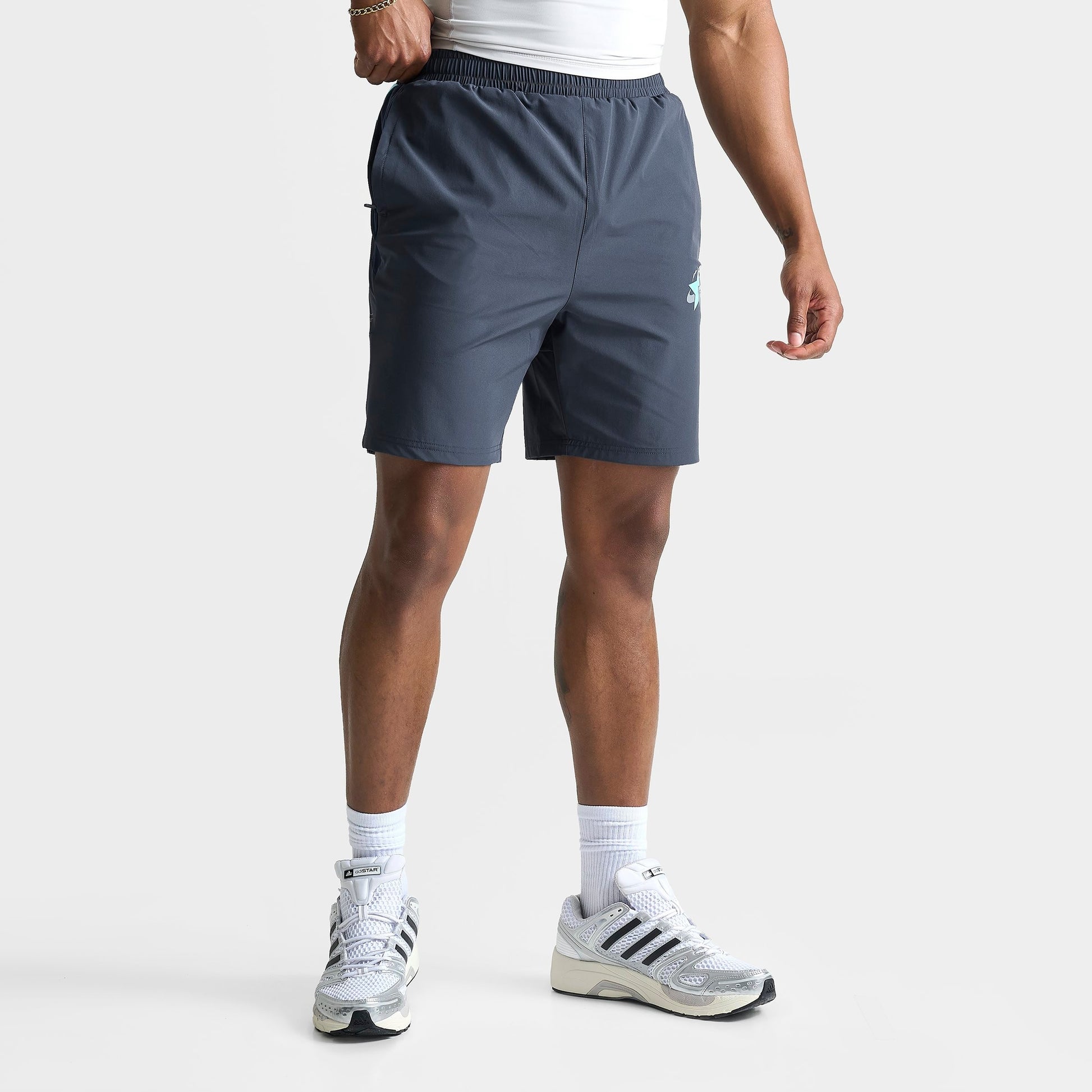 Men's Reprimo Vortex Shorts - Blue Steel/Cyan