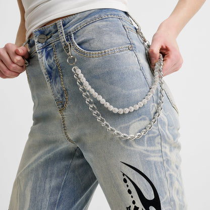 Women's Smoke Rise Ruby Heart High-Rise Bootcut Jeans - Seville Blue