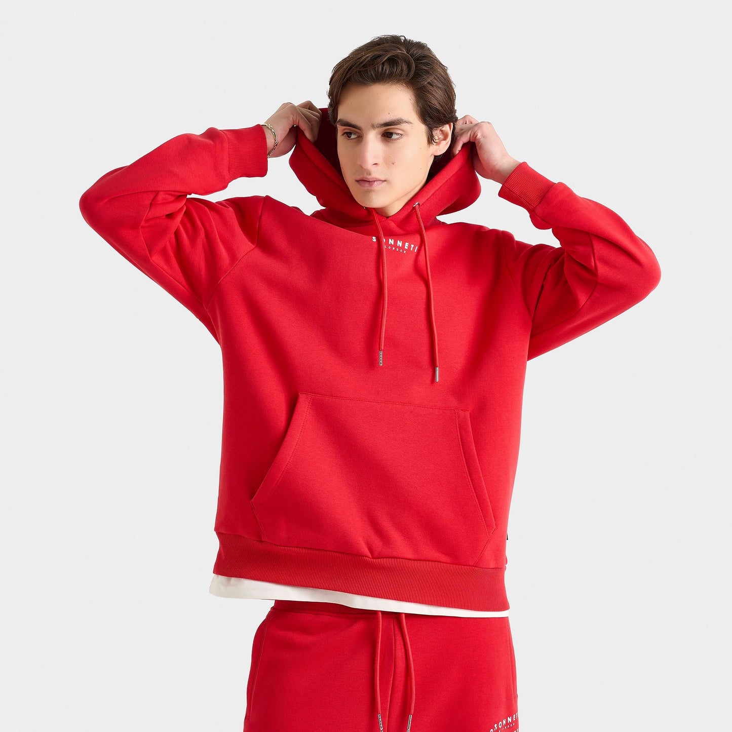 Sonneti London Essential Hoodie - Mars Red