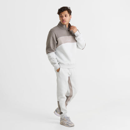 Men's Sonneti Swish Quarter-Zip Pullover Top - Grey