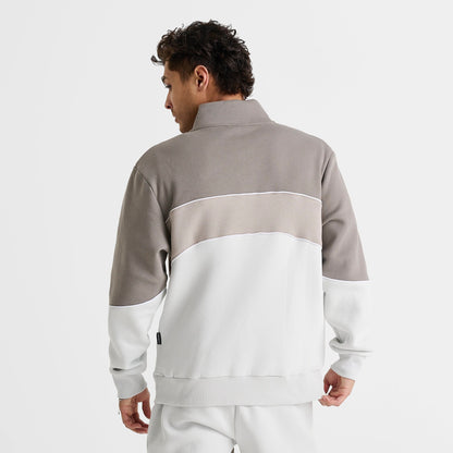 Men's Sonneti Swish Quarter-Zip Pullover Top - Grey