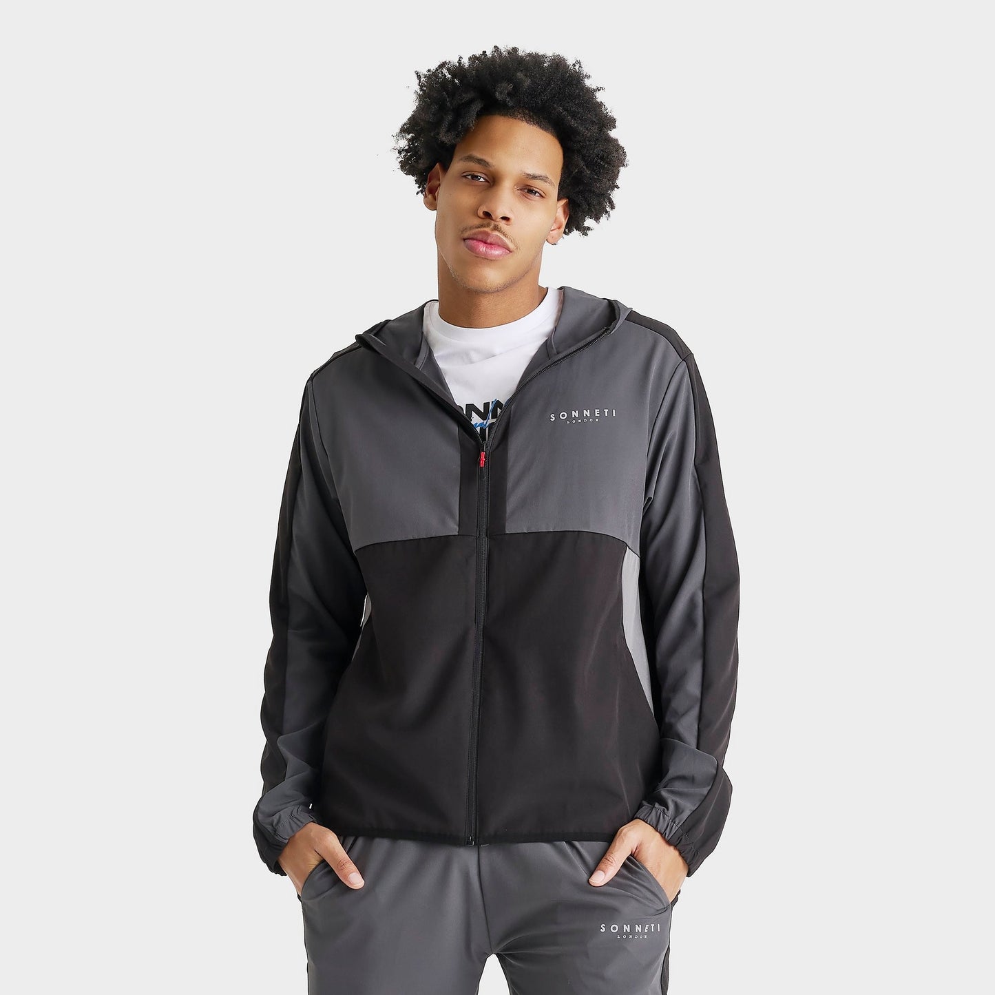 Men's Sonneti Kazbek Full-Zip Jacket - Black/Grey