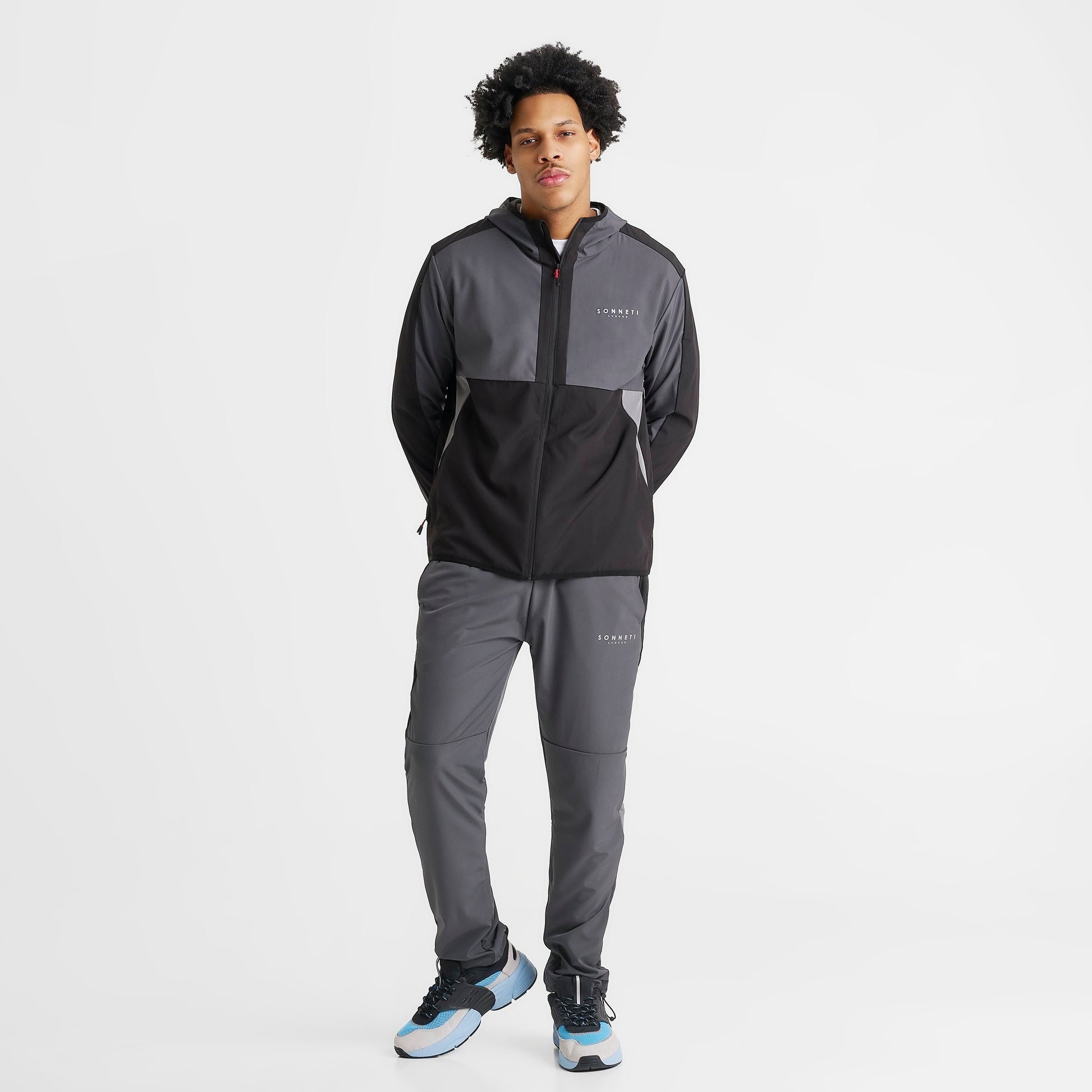 Men's Sonneti Kazbek Track Pants - Black/Grey