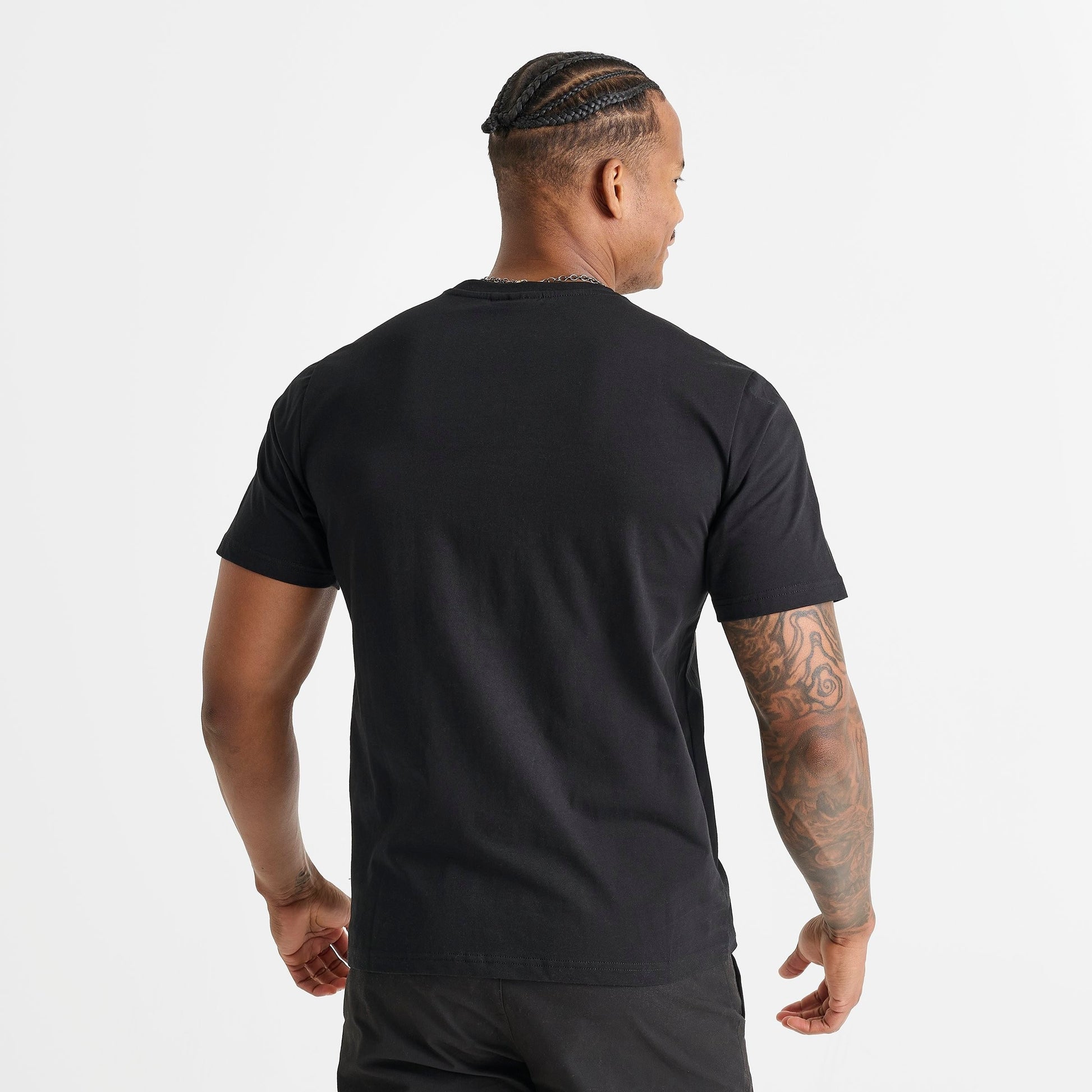 Men's Sonneti Champ T-Shirt - Black/Mars Red
