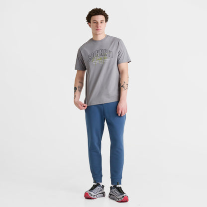 Men's Sonneti Champ T-Shirt - Grey/Acid Lime/Black
