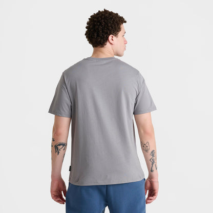 Men's Sonneti Champ T-Shirt - Grey/Acid Lime/Black