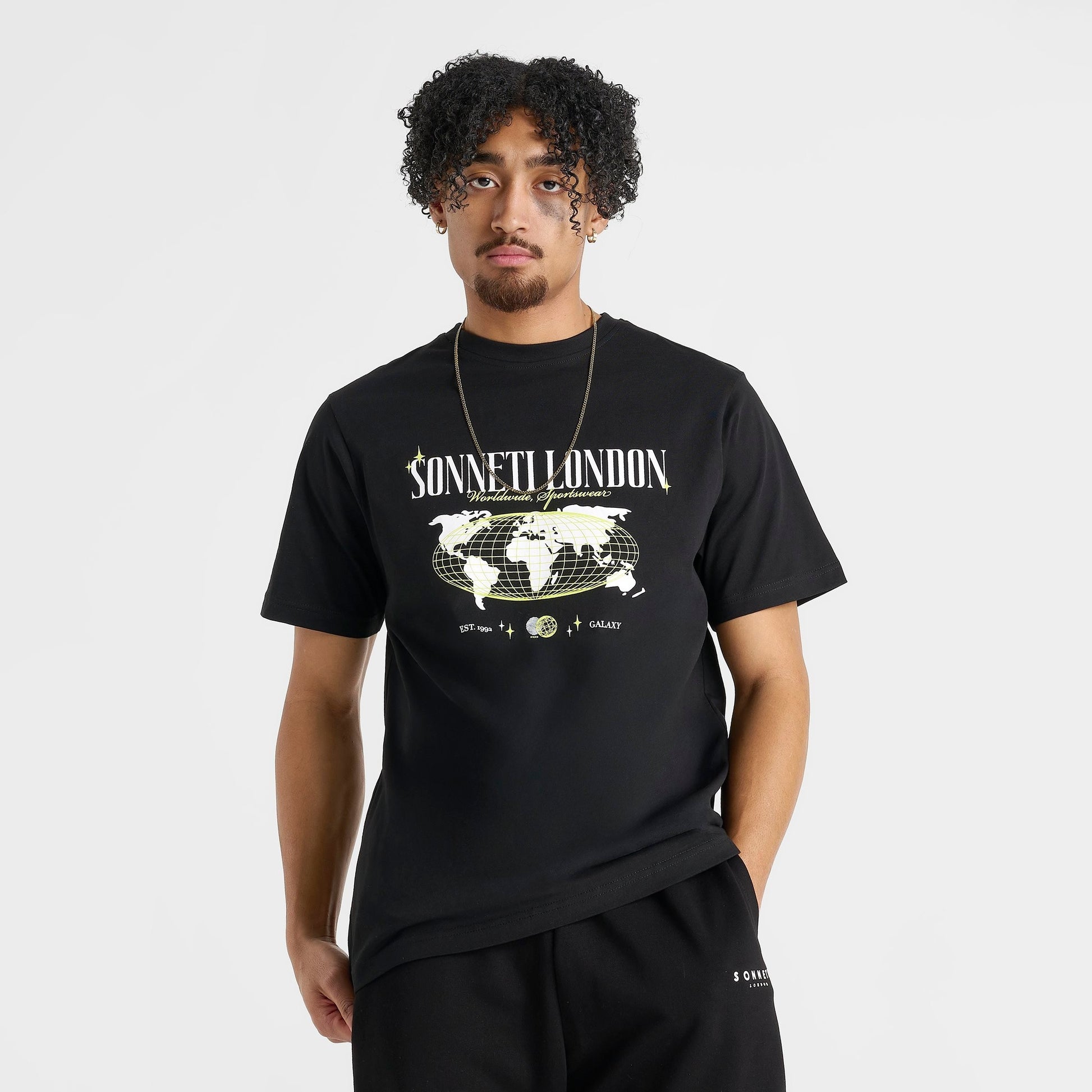 Men's Sonneti London International T-Shirt - Black