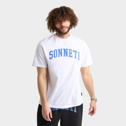 Men's Sonneti Kilo T-Shirt - White/Marina Blue