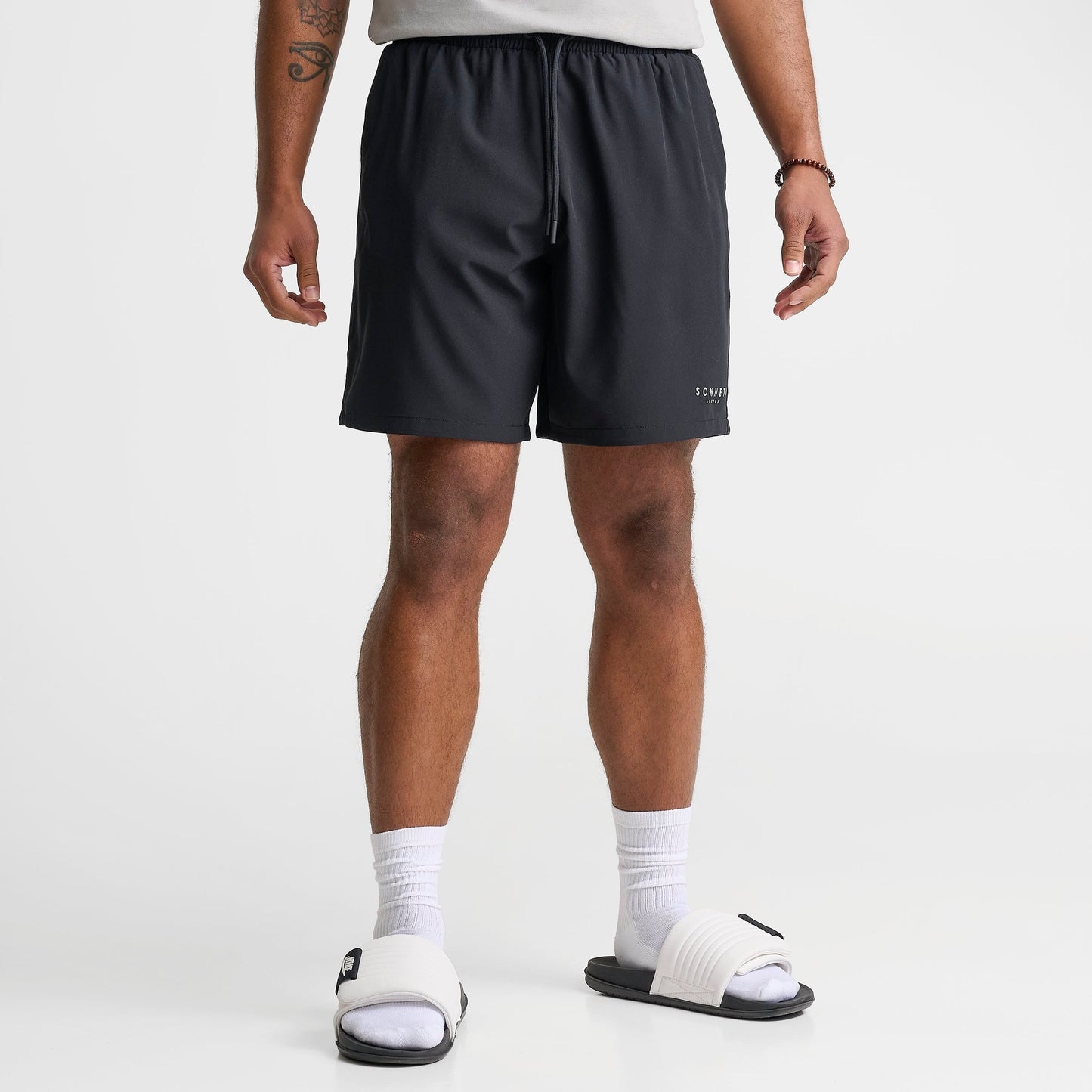 Men's Sonneti London City Shorts - Black/Reflective