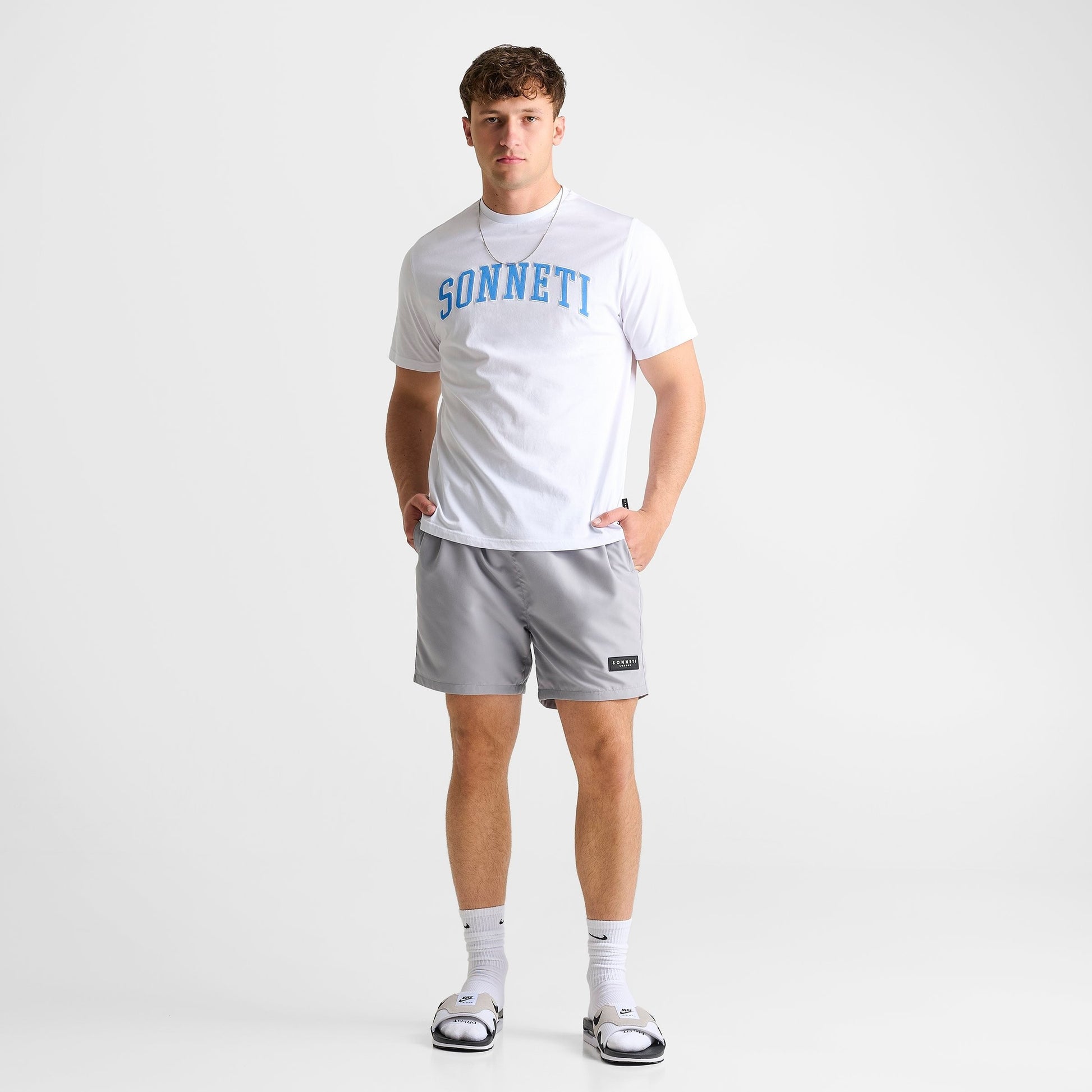 Men's Sonneti London Rocco Swim Shorts - Formal Grey/Black