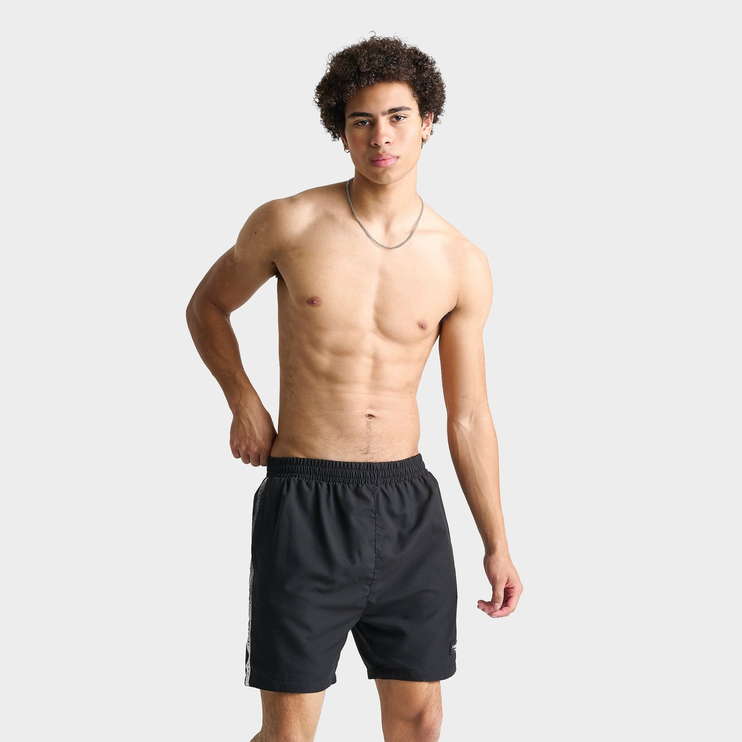 Men's Sonneti London Fade Swim Shorts - Black/Grey