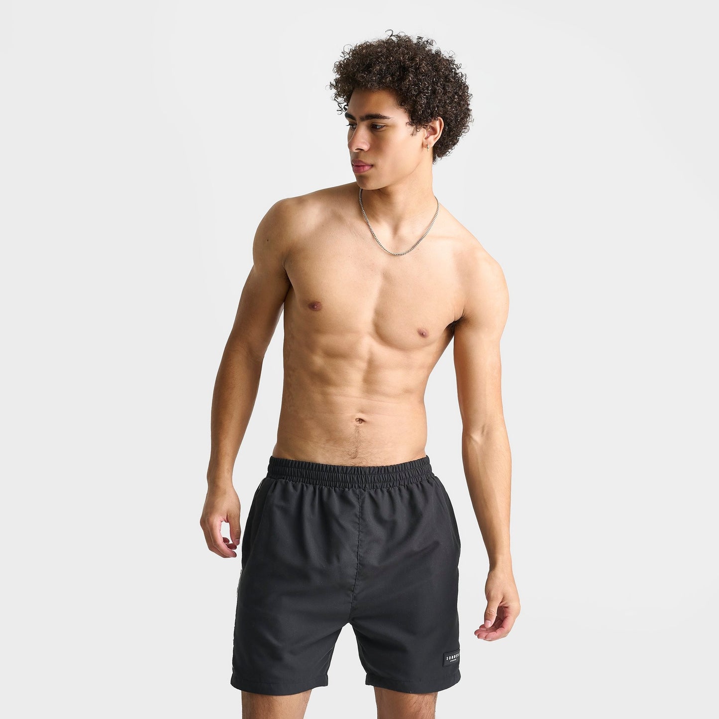 Men's Sonneti London Fade Swim Shorts - Black/Grey