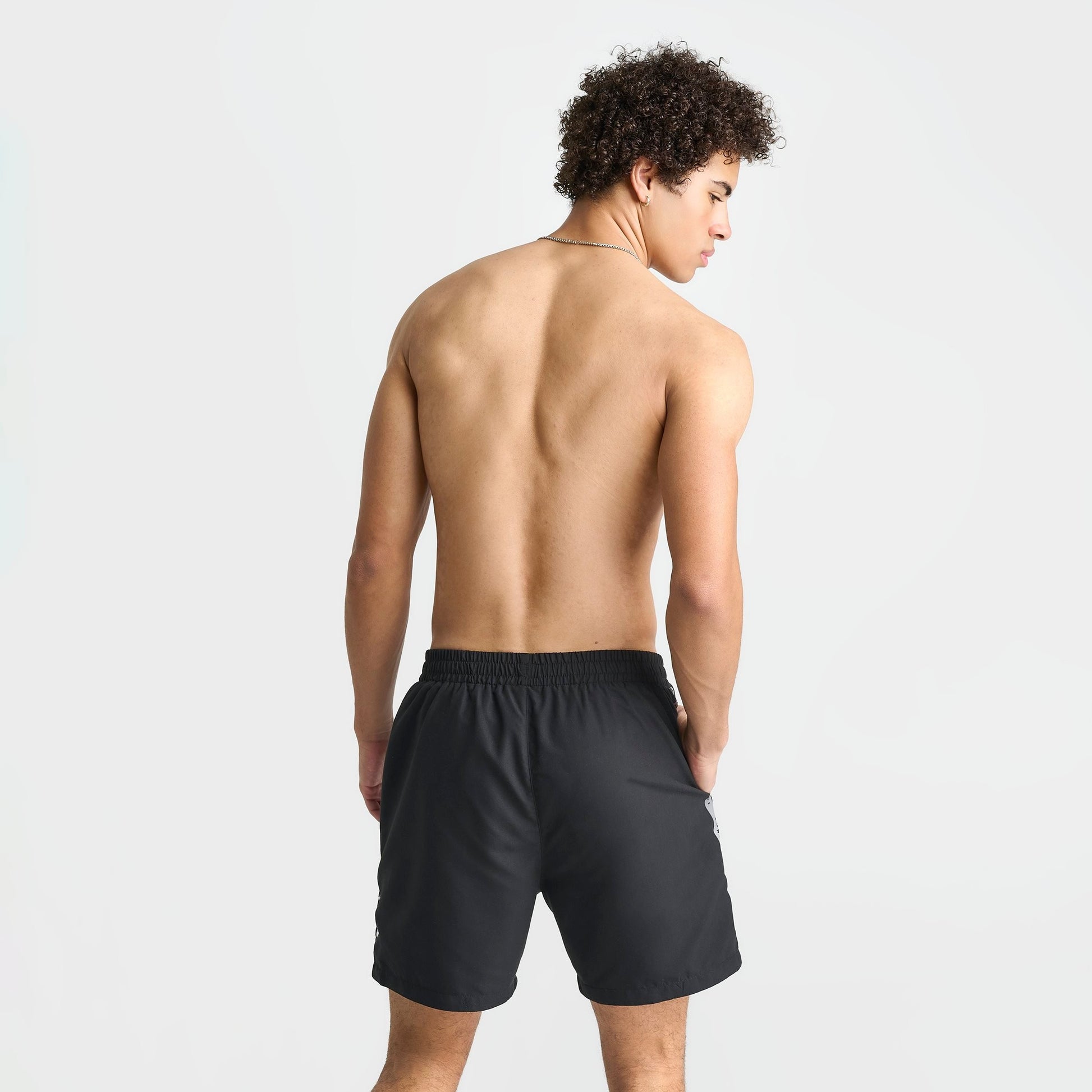 Men's Sonneti London Fade Swim Shorts - Black/Grey