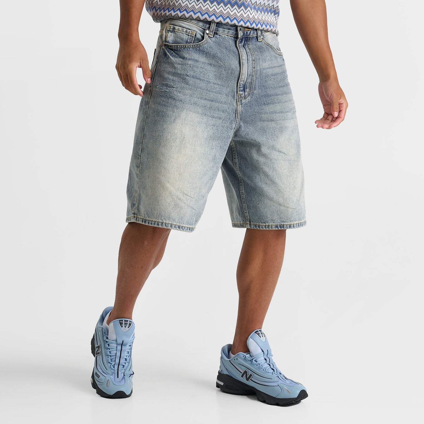 Men's Supply & Demand Tate Denim Shorts - Light Wash Denim