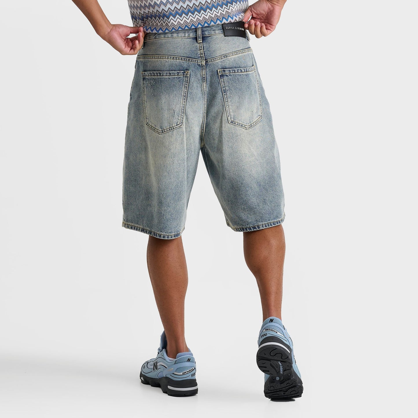 Men's Supply & Demand Tate Denim Shorts - Light Wash Denim