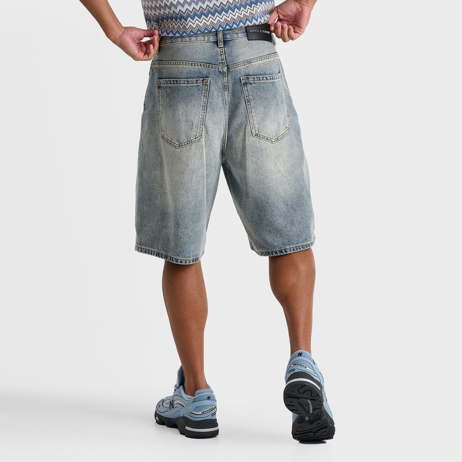 Men's Supply & Demand Tate Denim Shorts - Light Wash Denim