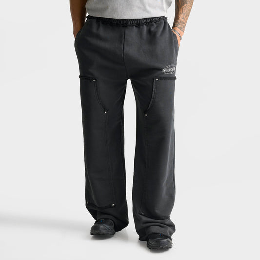 Men's Supply & Demand Tuscan Open Hem Sweatpants - Dark Grey