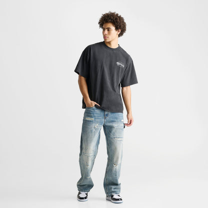Men's Supply & Demand Tuscan Graphic T-Shirt - Washed Black