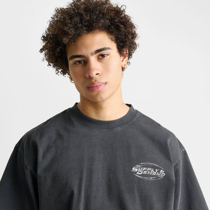 Men's Supply & Demand Tuscan Graphic T-Shirt - Washed Black