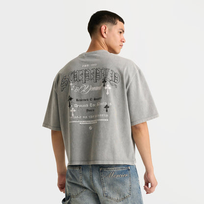 Men's Supply & Demand Gamer T-Shirt - Washed Grey