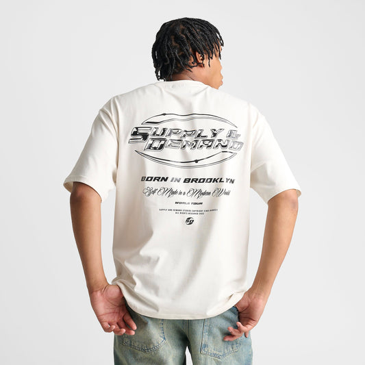 Men's Supply & Demand Mirage Graphic T-Shirt - White