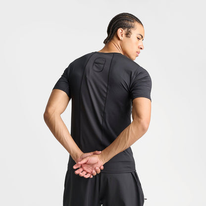Men's New Balance Pace Compression Training T-Shirt - Team Black