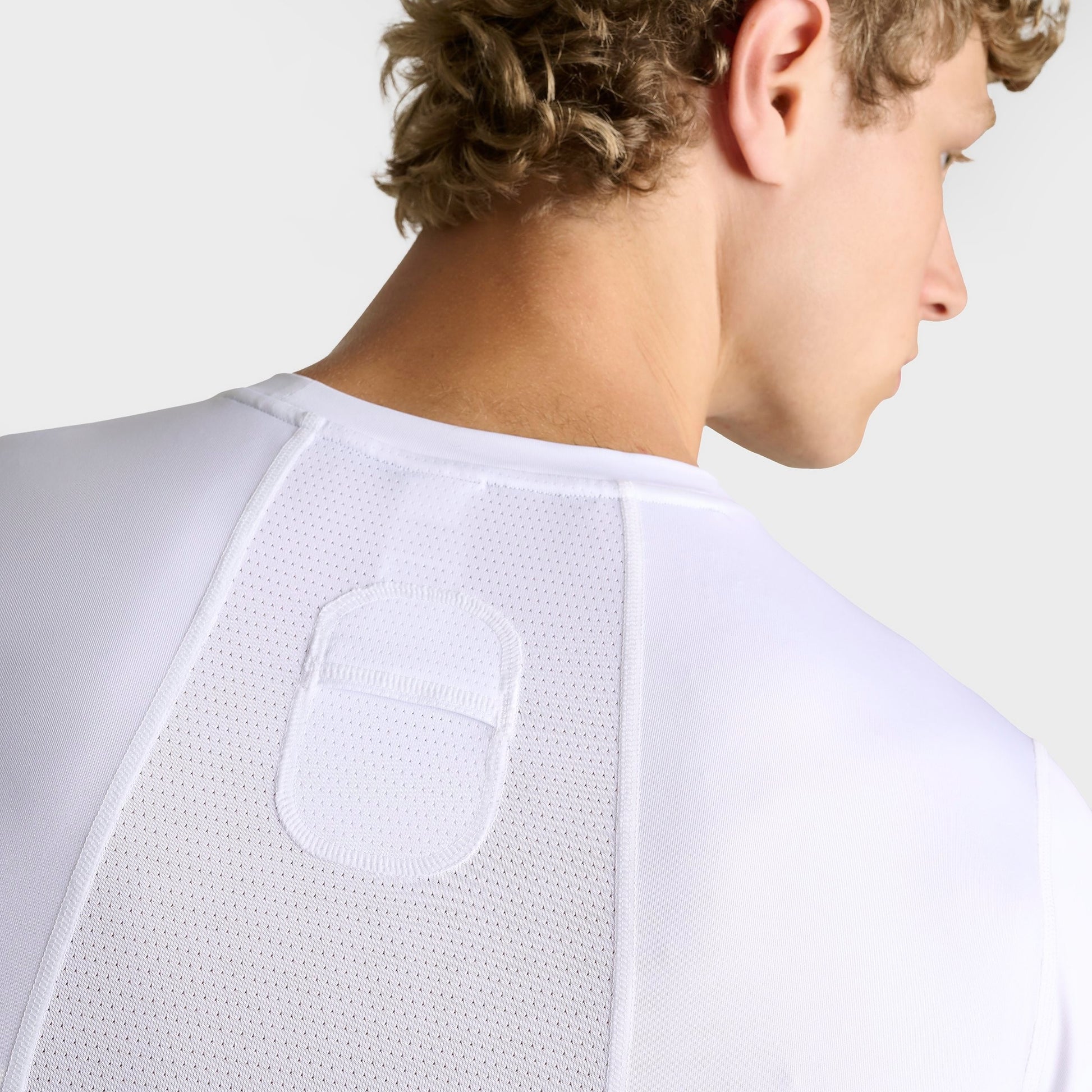 Men's New Balance Pace Compression Training T-Shirt - White