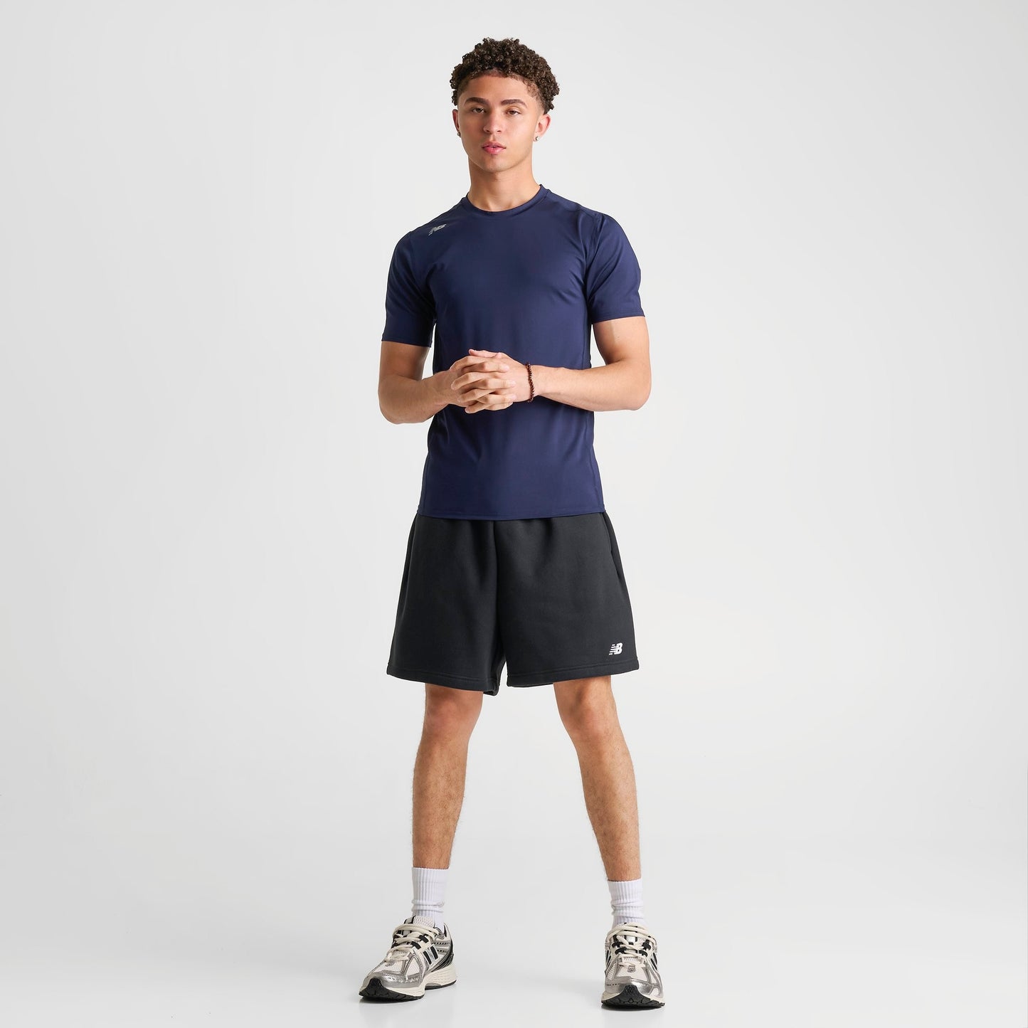 Men's New Balance Pace Compression Training T-Shirt - Navy