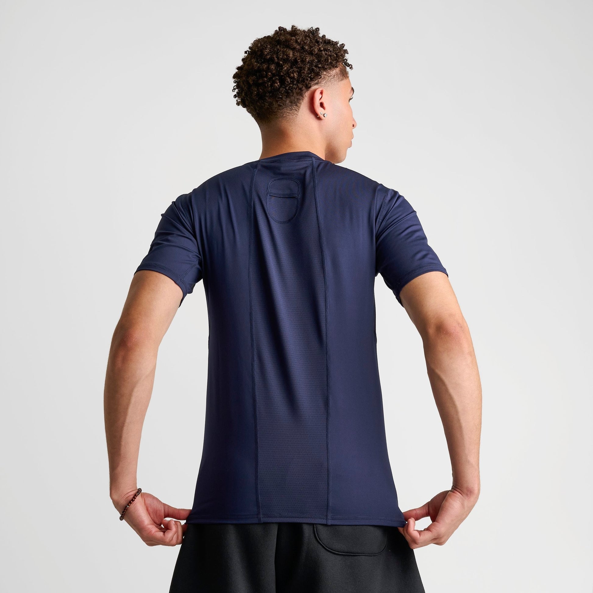 Men's New Balance Pace Compression Training T-Shirt - Navy
