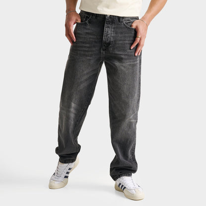 Men's Unlike Humans Cason Relaxed Denim Jeans - Black