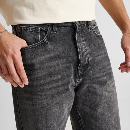 Men's Unlike Humans Cason Relaxed Denim Jeans - Black