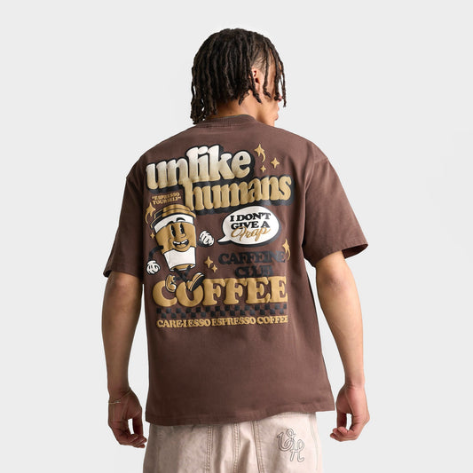 Men's Unlike Humans Espresso T-Shirt - Mustang Brown