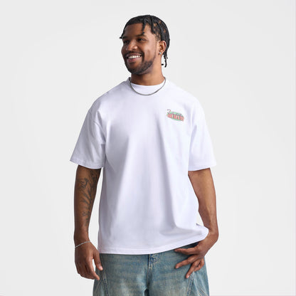 Men's Unlike Humans Reality Graphic T-Shirt - White