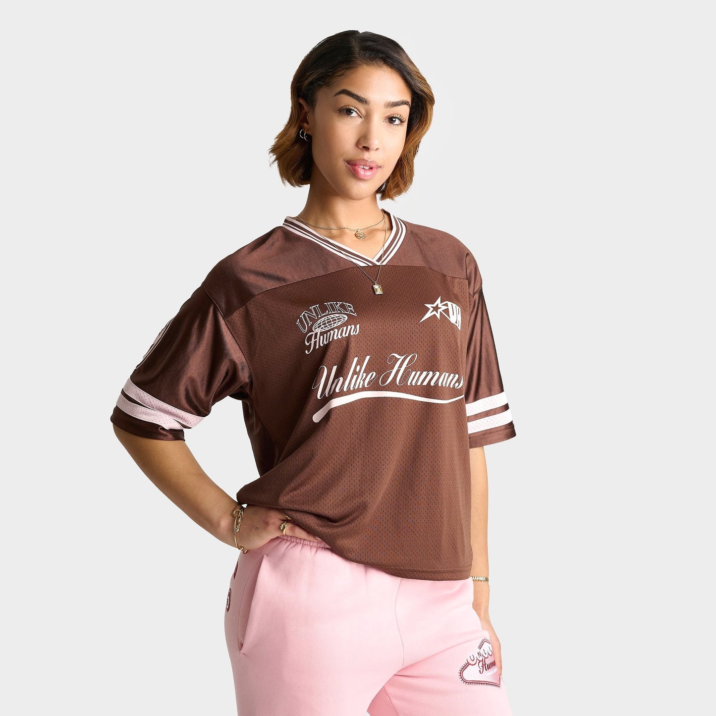 Women's Unlike Humans League Jersey - Chestnut