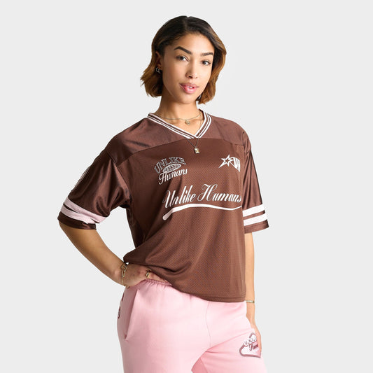 Women's Unlike Humans League Jersey - Chestnut