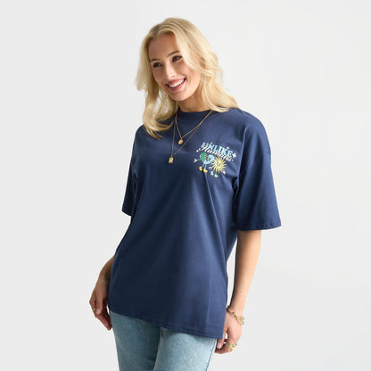 Women's Unlike Humans Sun Earth Graphic T-Shirt - Naval Academy