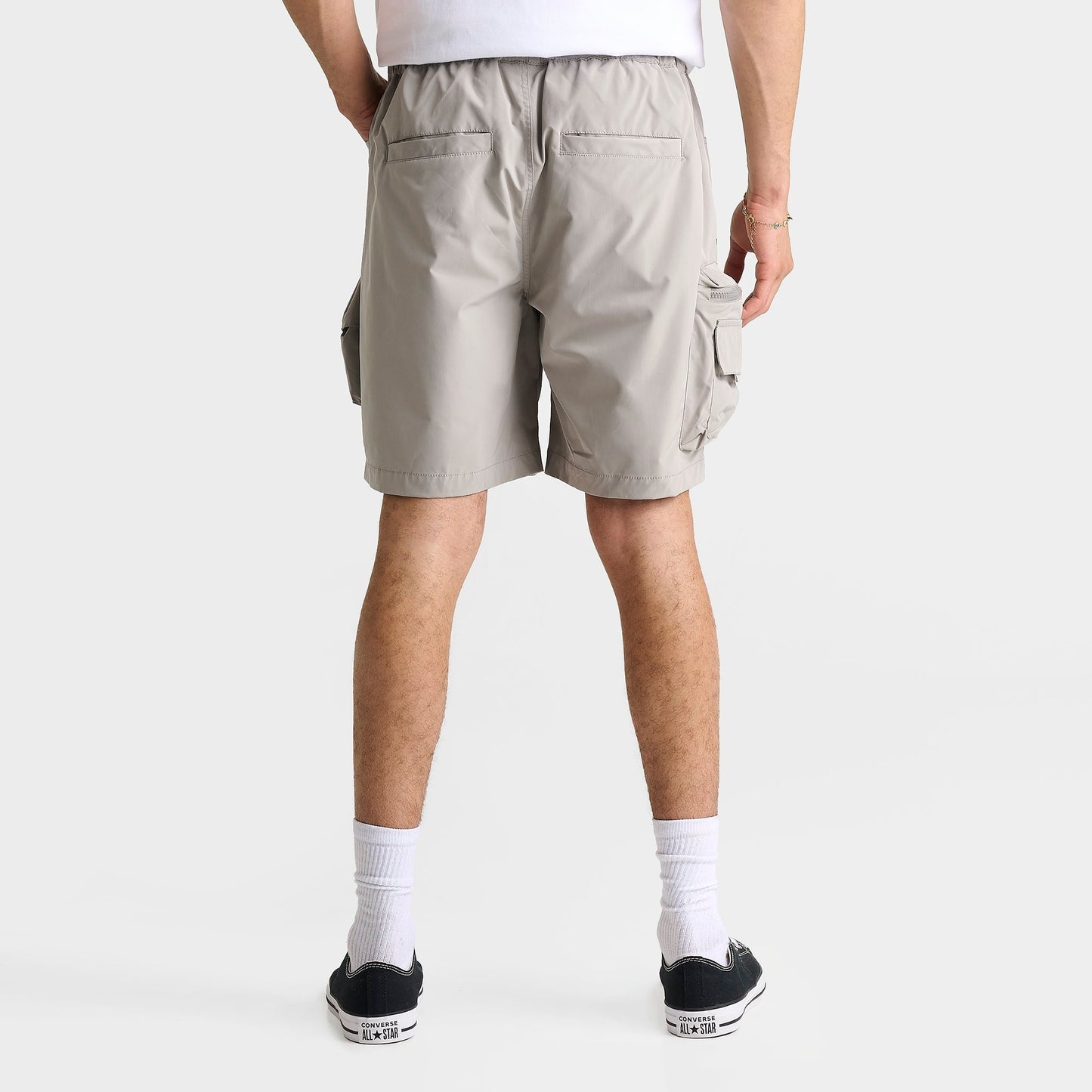 Men's Smoke Rise Nylon Cargo Shorts - Light Grey