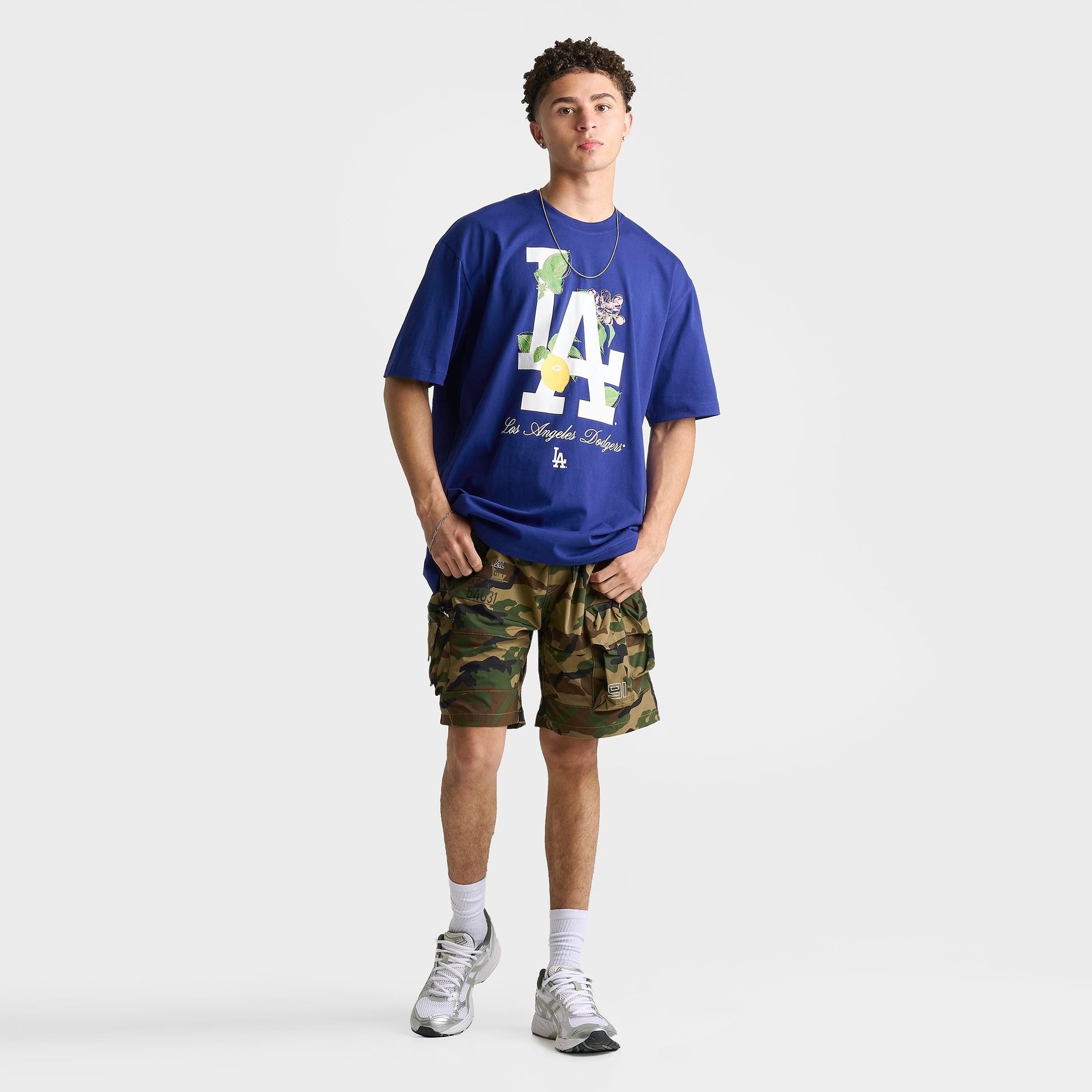 Men's Smoke Rise Nylon Cargo Shorts - Wood Camo