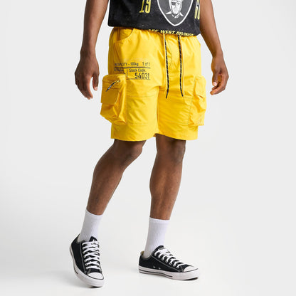 Men's Smoke Rise Nylon Cargo Shorts - Canary Yellow