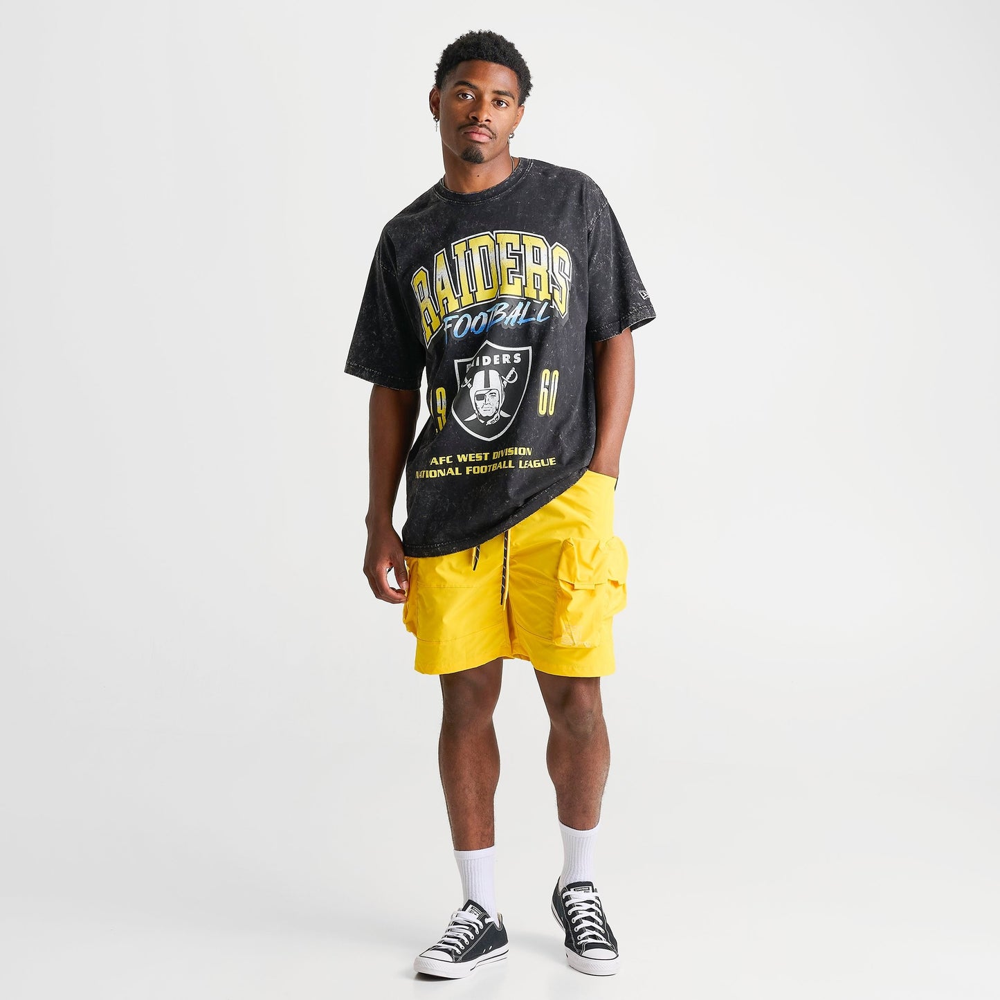 Men's Smoke Rise Nylon Cargo Shorts - Canary Yellow