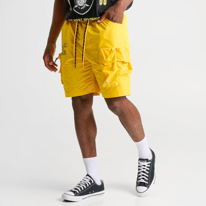 Men's Smoke Rise Nylon Cargo Shorts - Canary Yellow